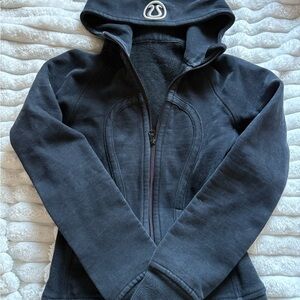 Lululemon athletica black scuba hoodie